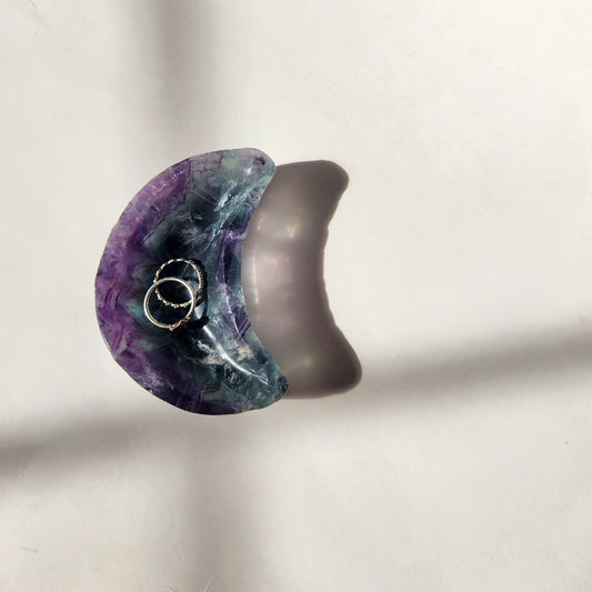 Fluorite Moon Bowl