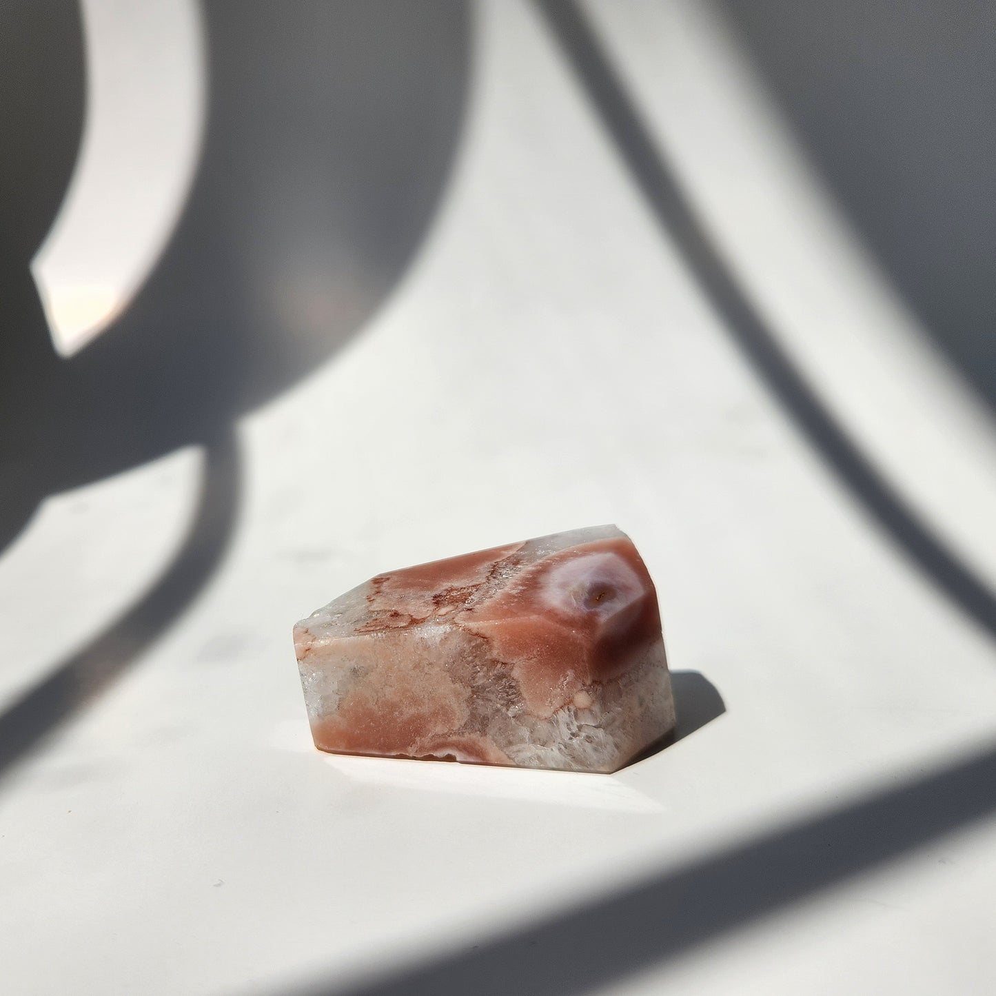 Flower Agate Free Form