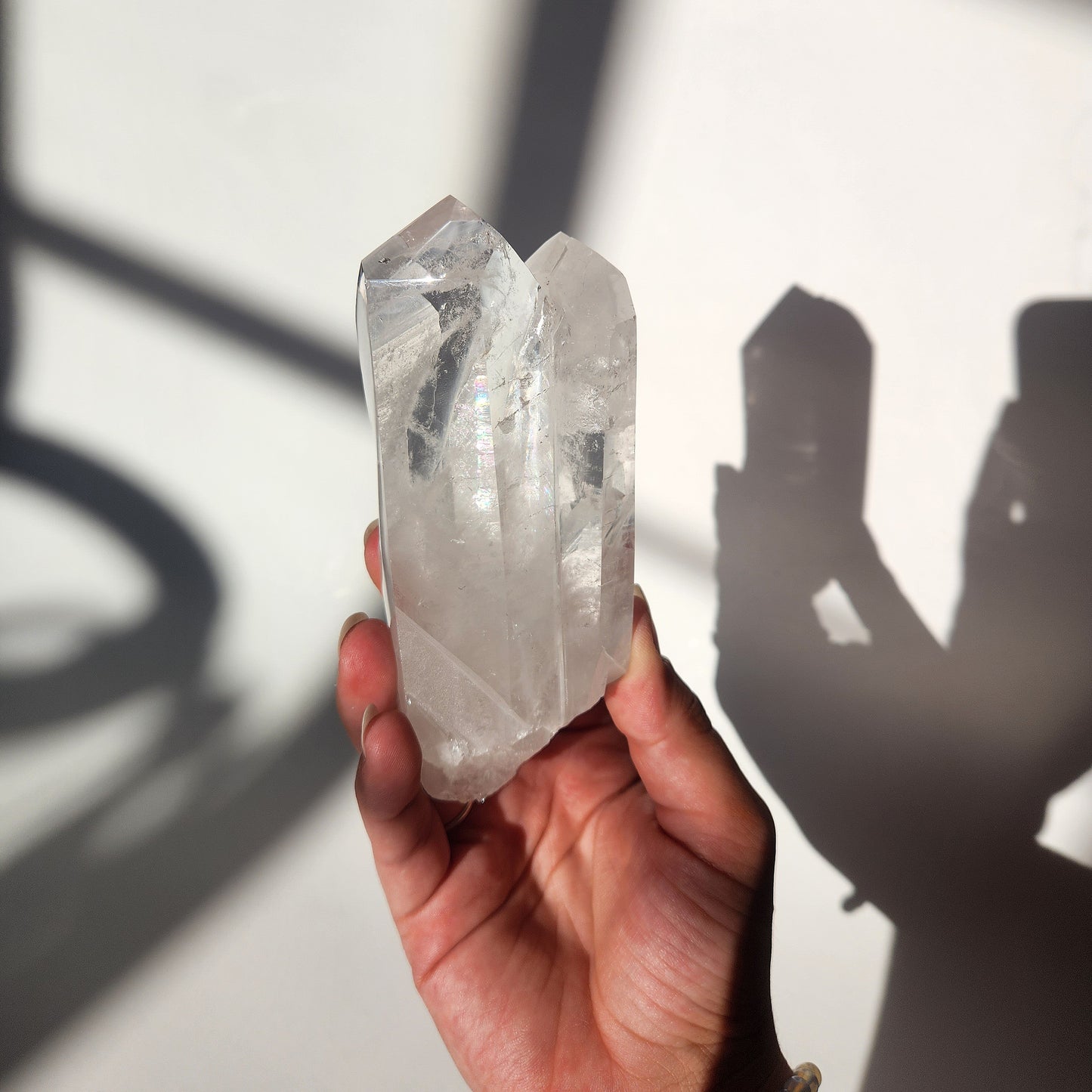 Clear Quartz Double Point