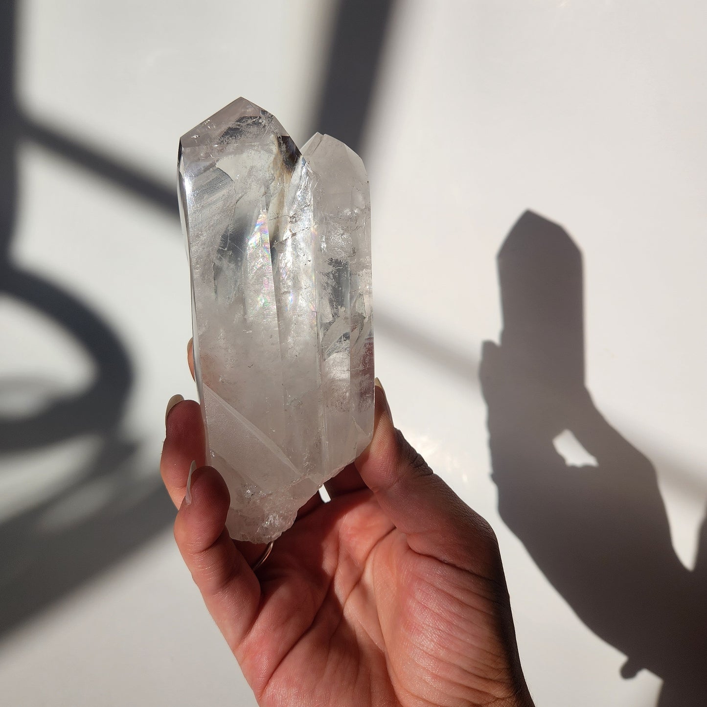Clear Quartz Double Point