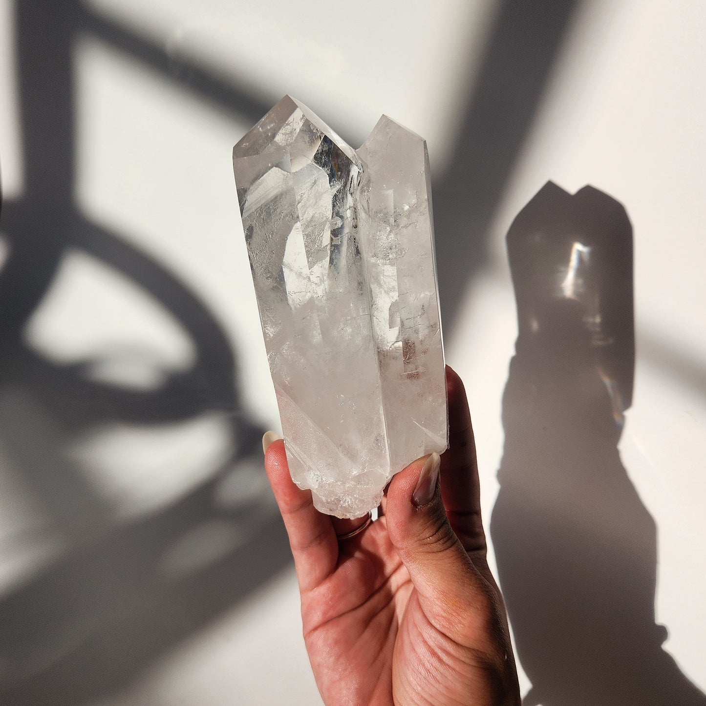 Clear Quartz Double Point