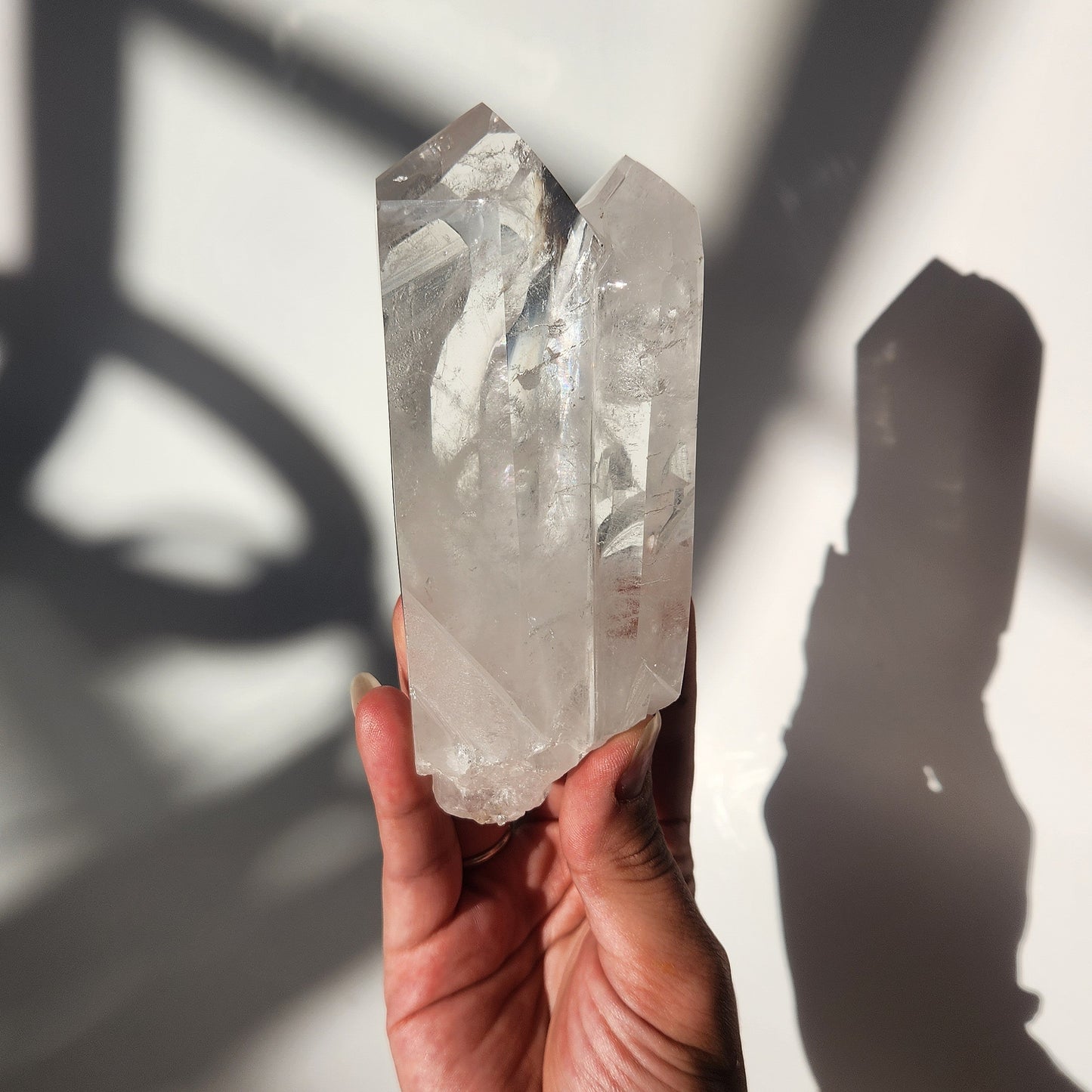 Clear Quartz Double Point