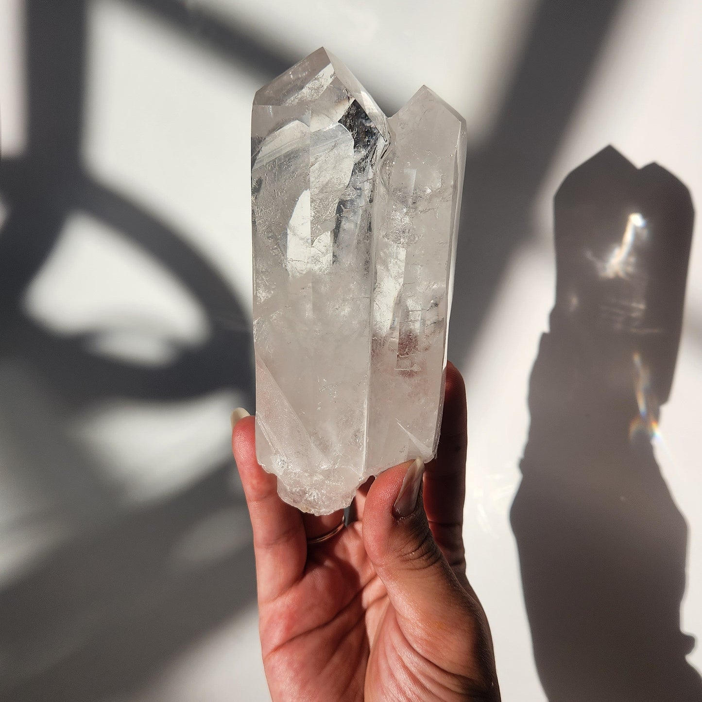 Clear Quartz Double Point