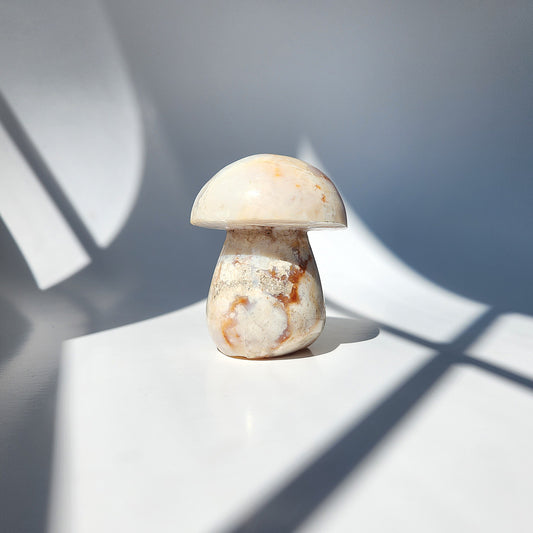 Flower Agate Mushroom
