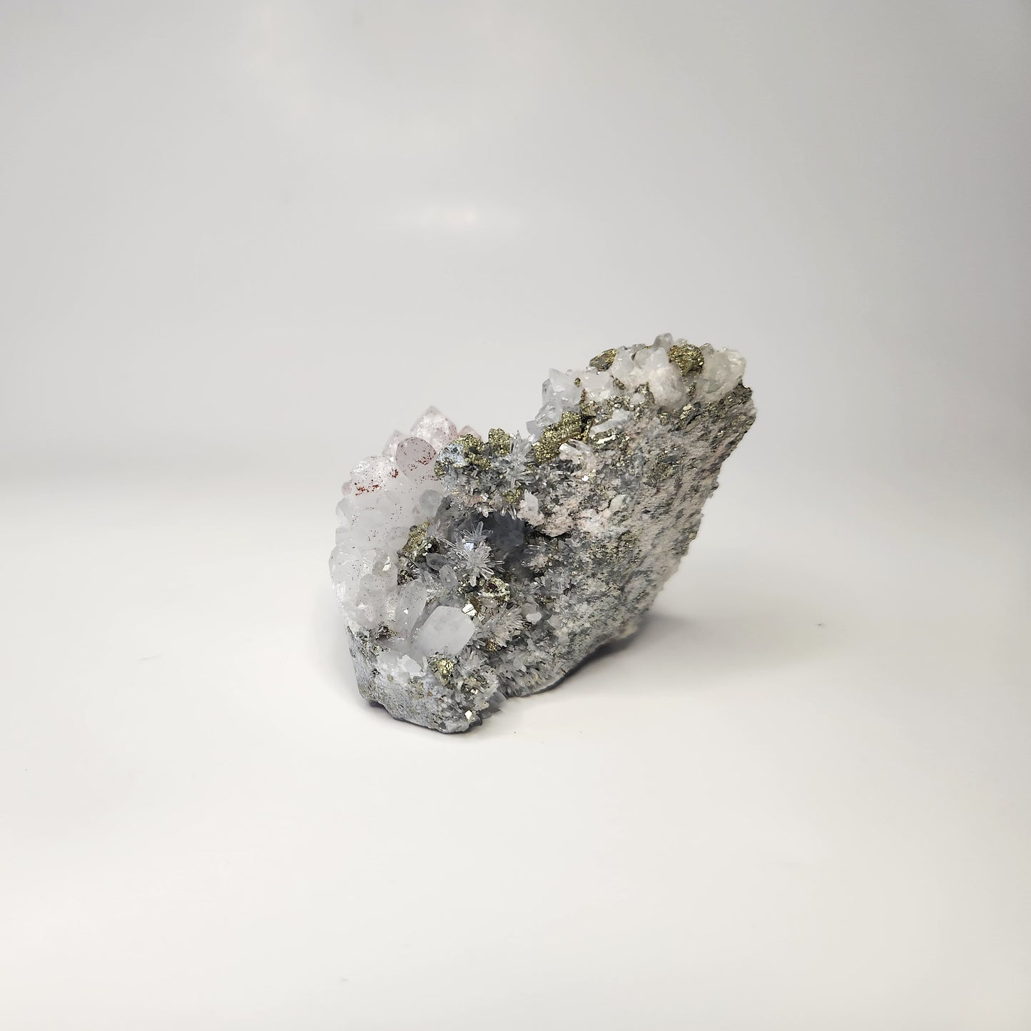 Quartz & Pyrite Specimen