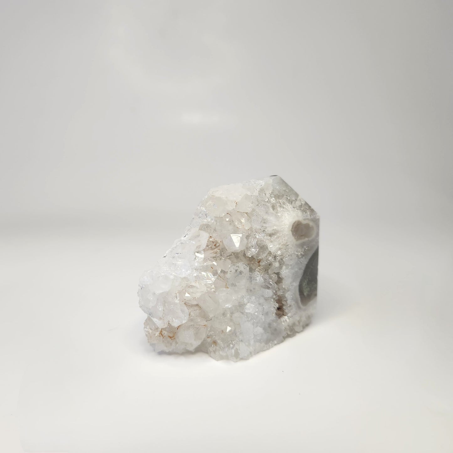 Moss Agate With Quartz