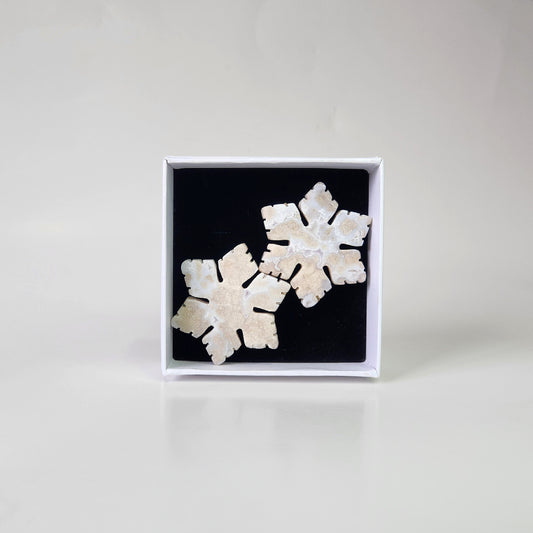 Flower Agate Snowflake