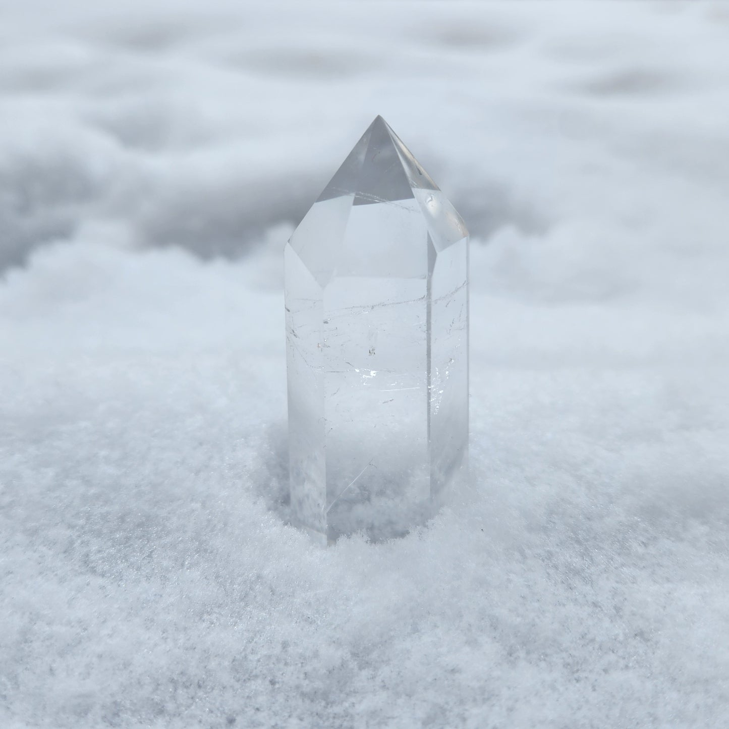 Clear Quartz Tower