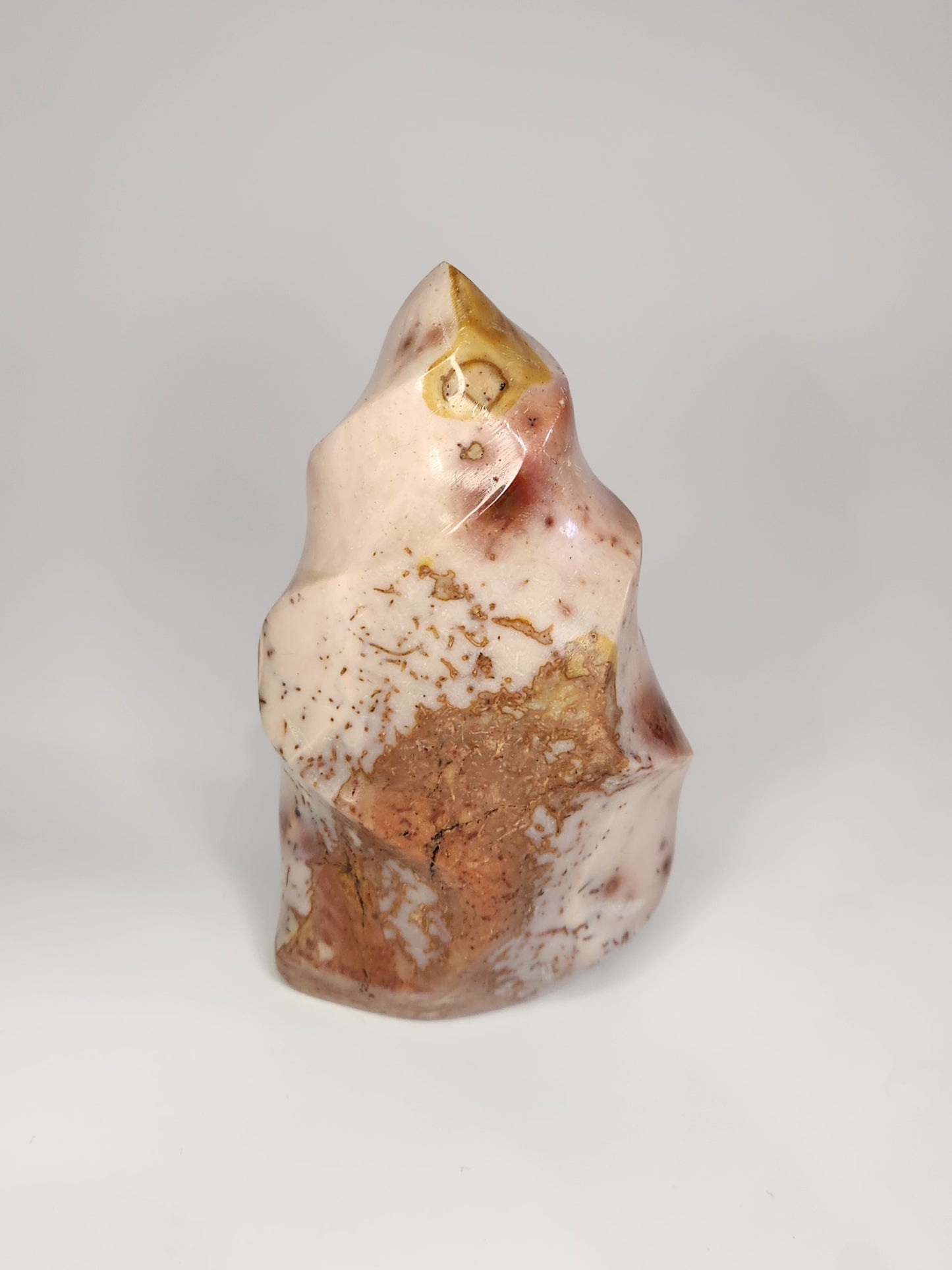 Pink Ocean Jasper Flame