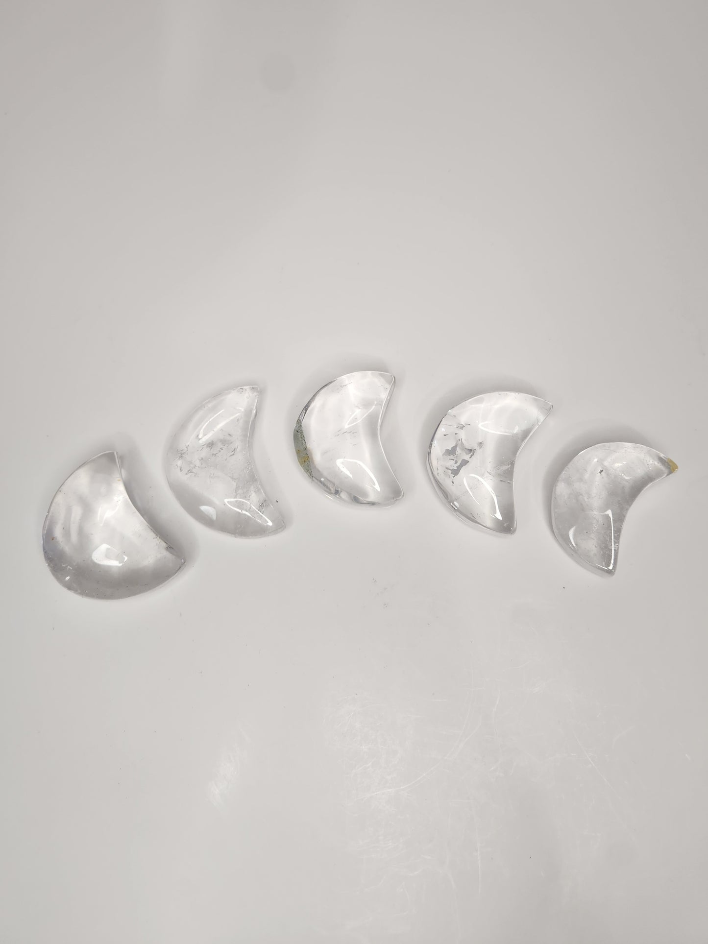 Clear Quartz Moons