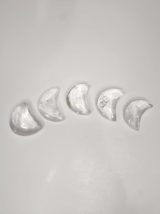 Clear Quartz Moons
