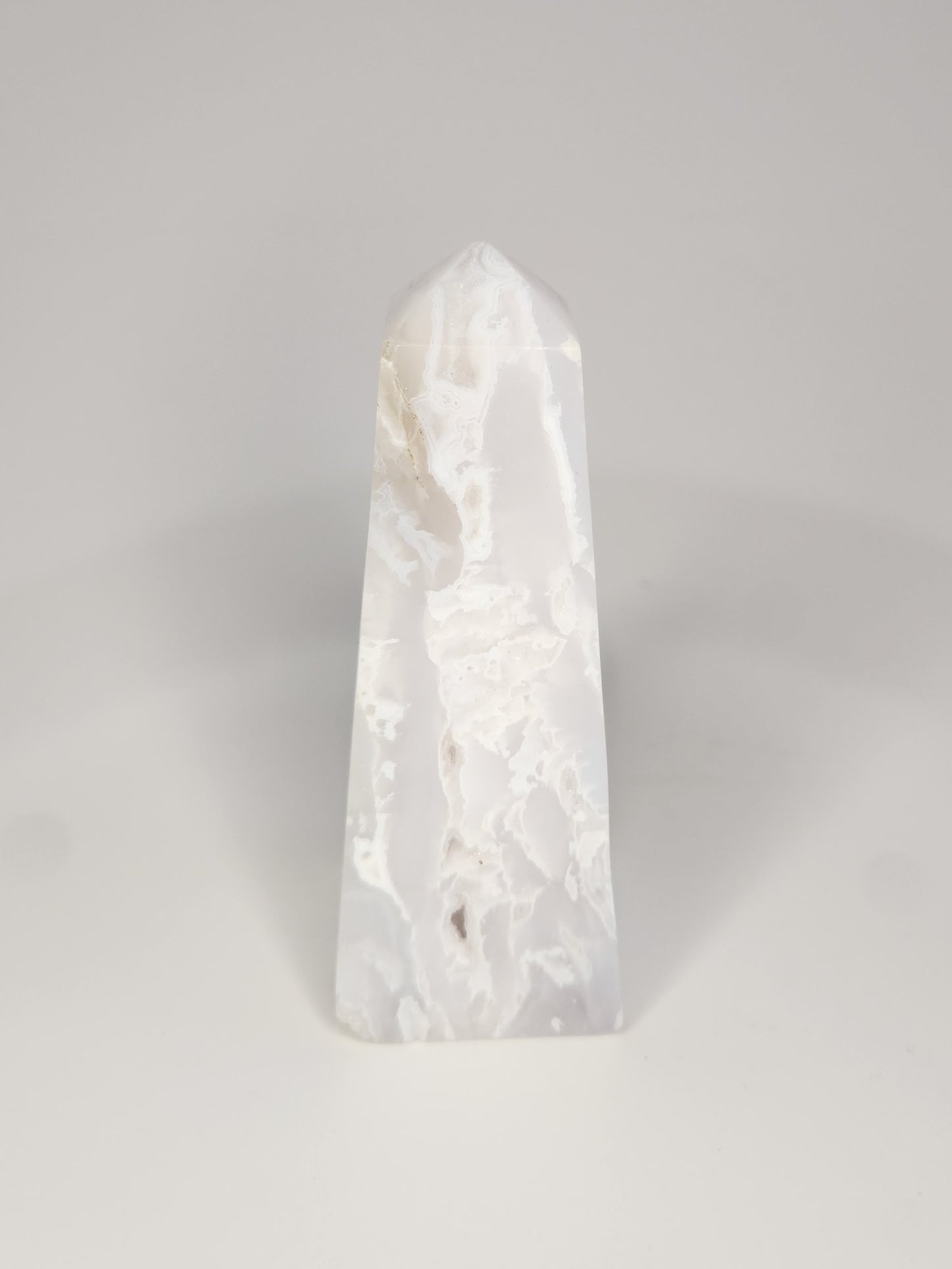 White Plume Agate Tower