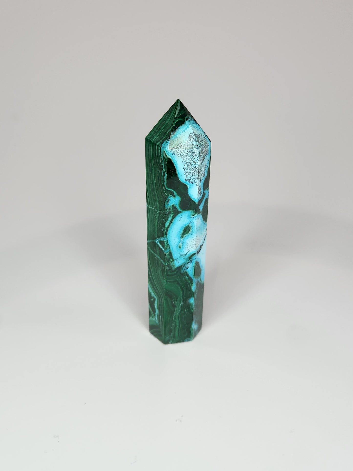 Malachite Chrysocolla Towers