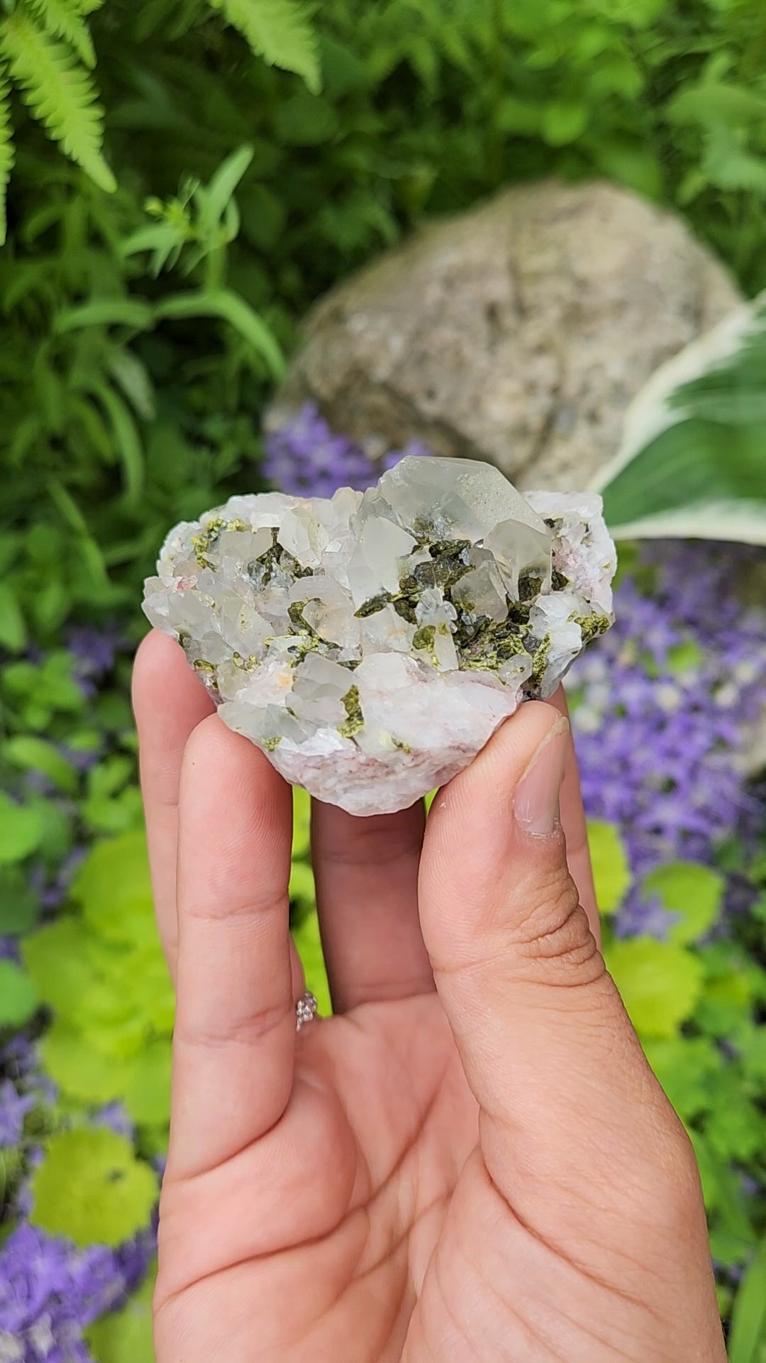 Epidote and Quartz I
