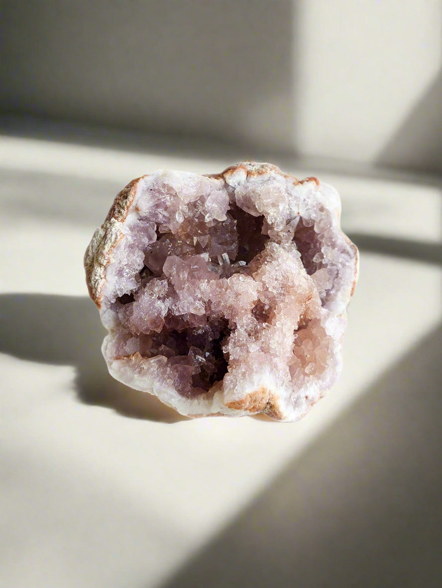 Pink Amethyst Geode