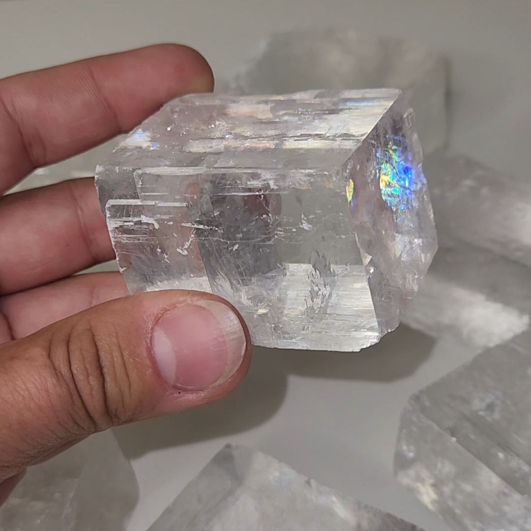Optical Calcite Cube