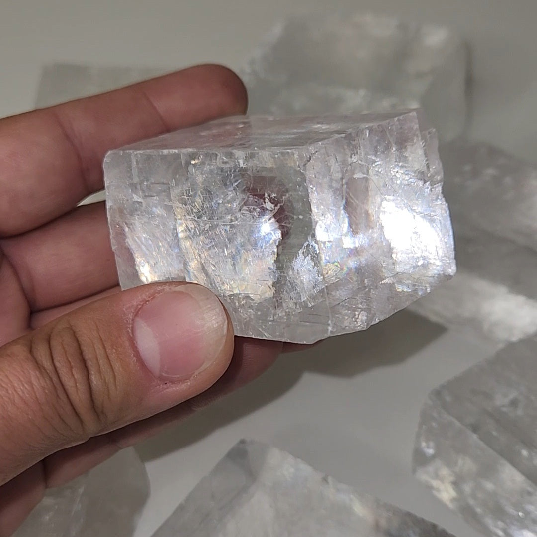 Optical Calcite Cube