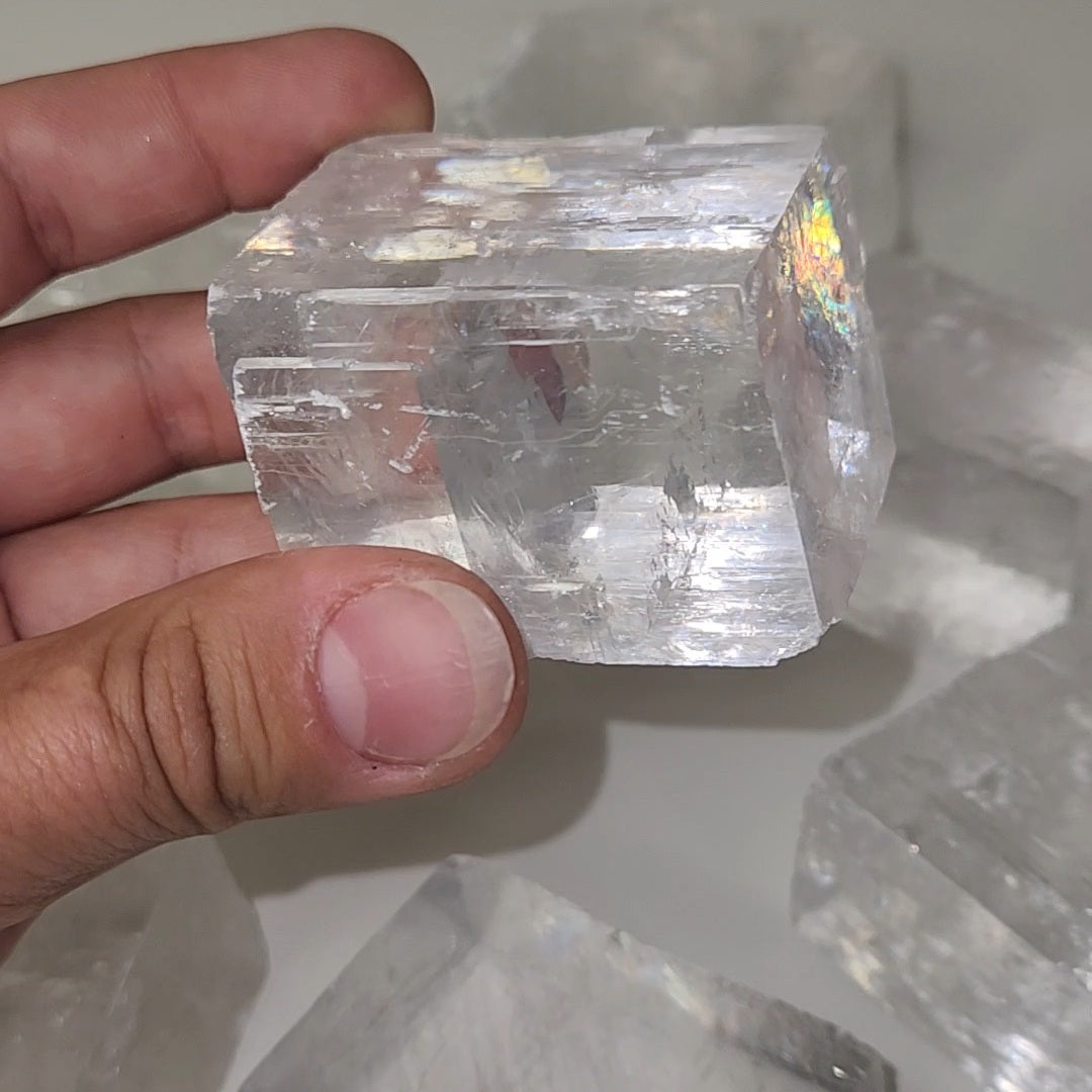 Optical Calcite Cube