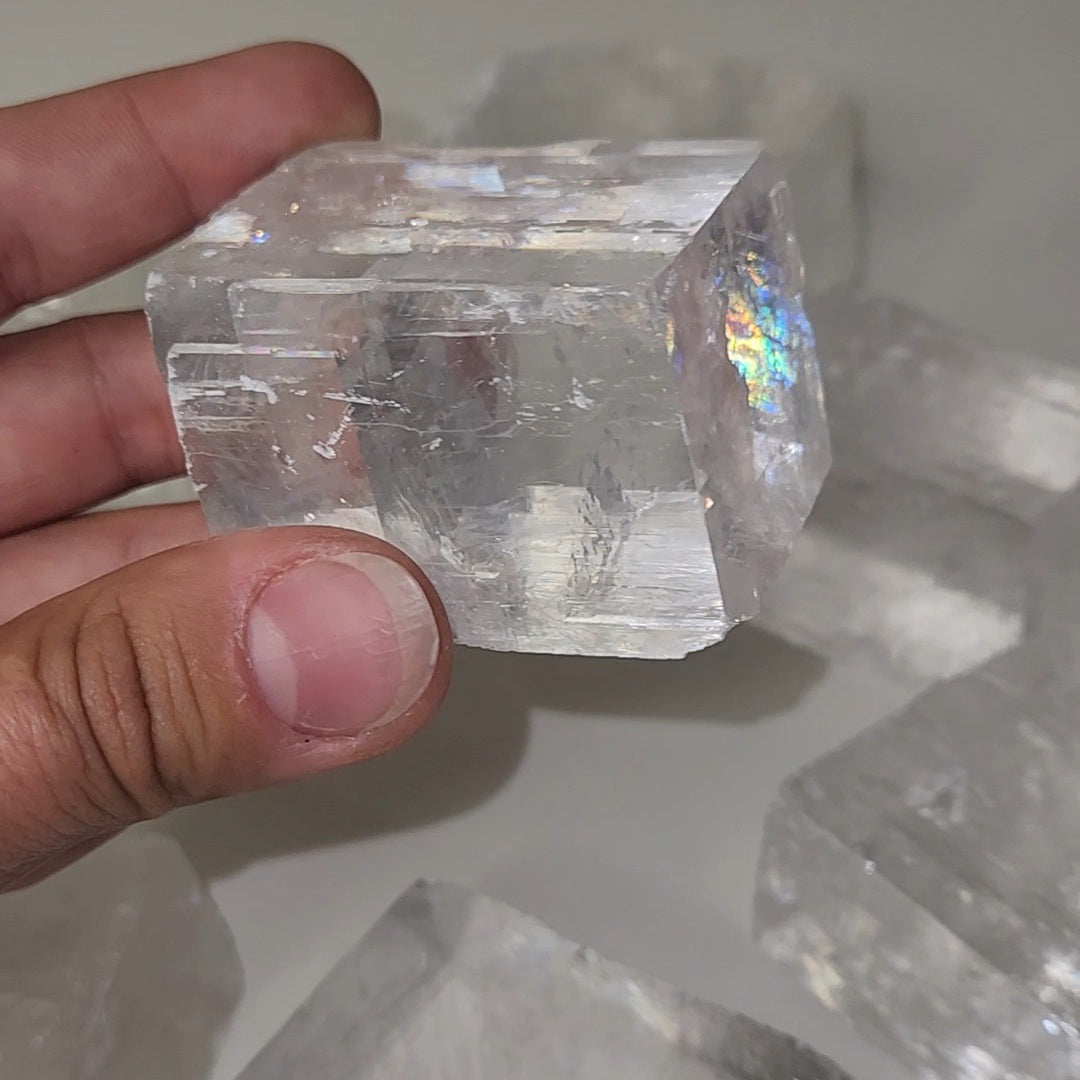 Optical Calcite Cube