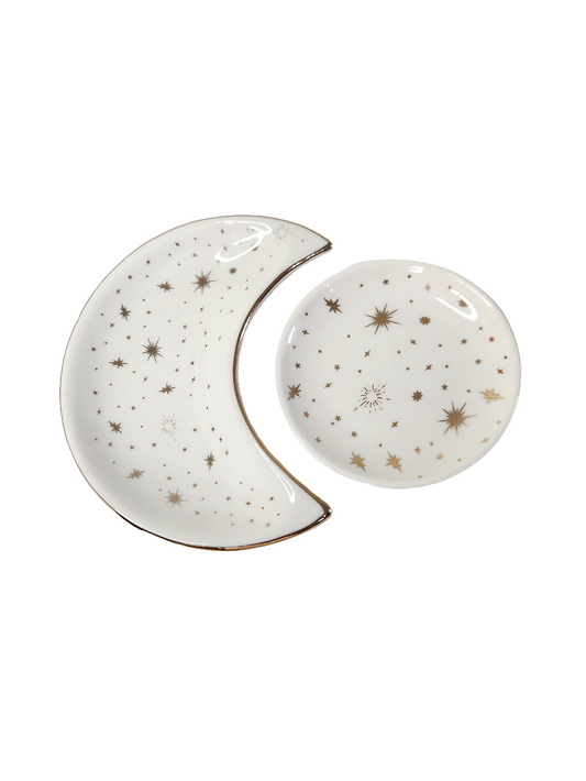 Ceramic Moon Dish Set