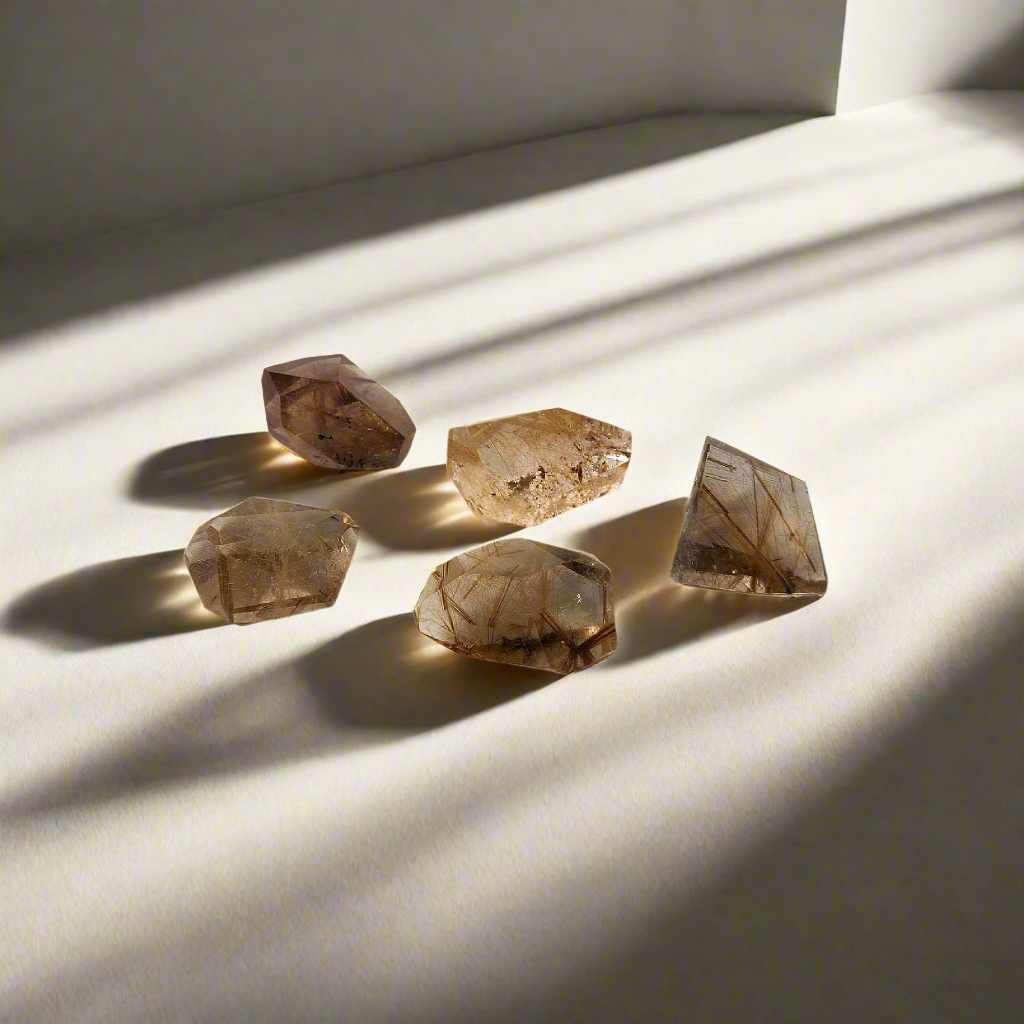 Gold Rutilated Quartz Free Form Small