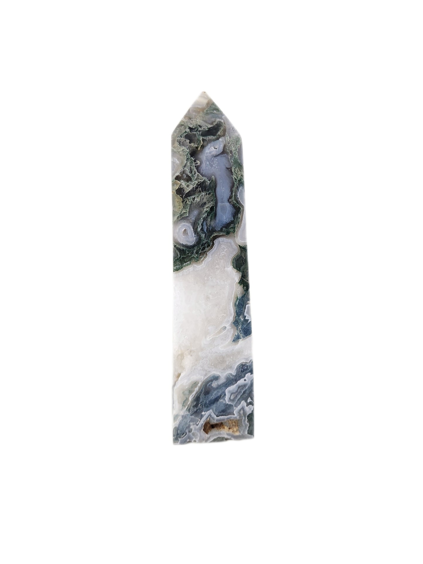 Moss Agate Tower Medium
