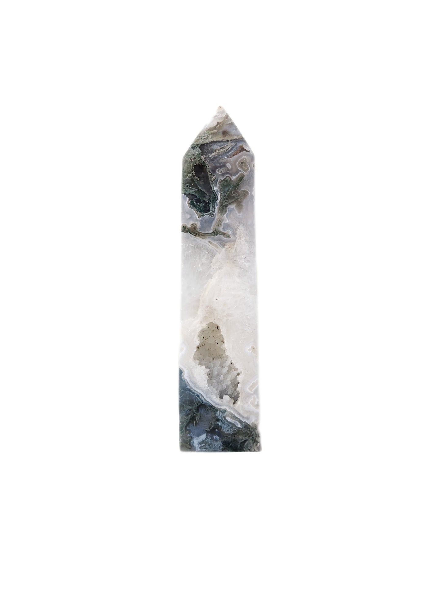 Moss Agate Tower Medium