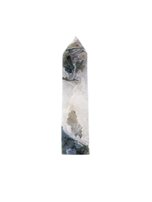 Moss Agate Tower Medium