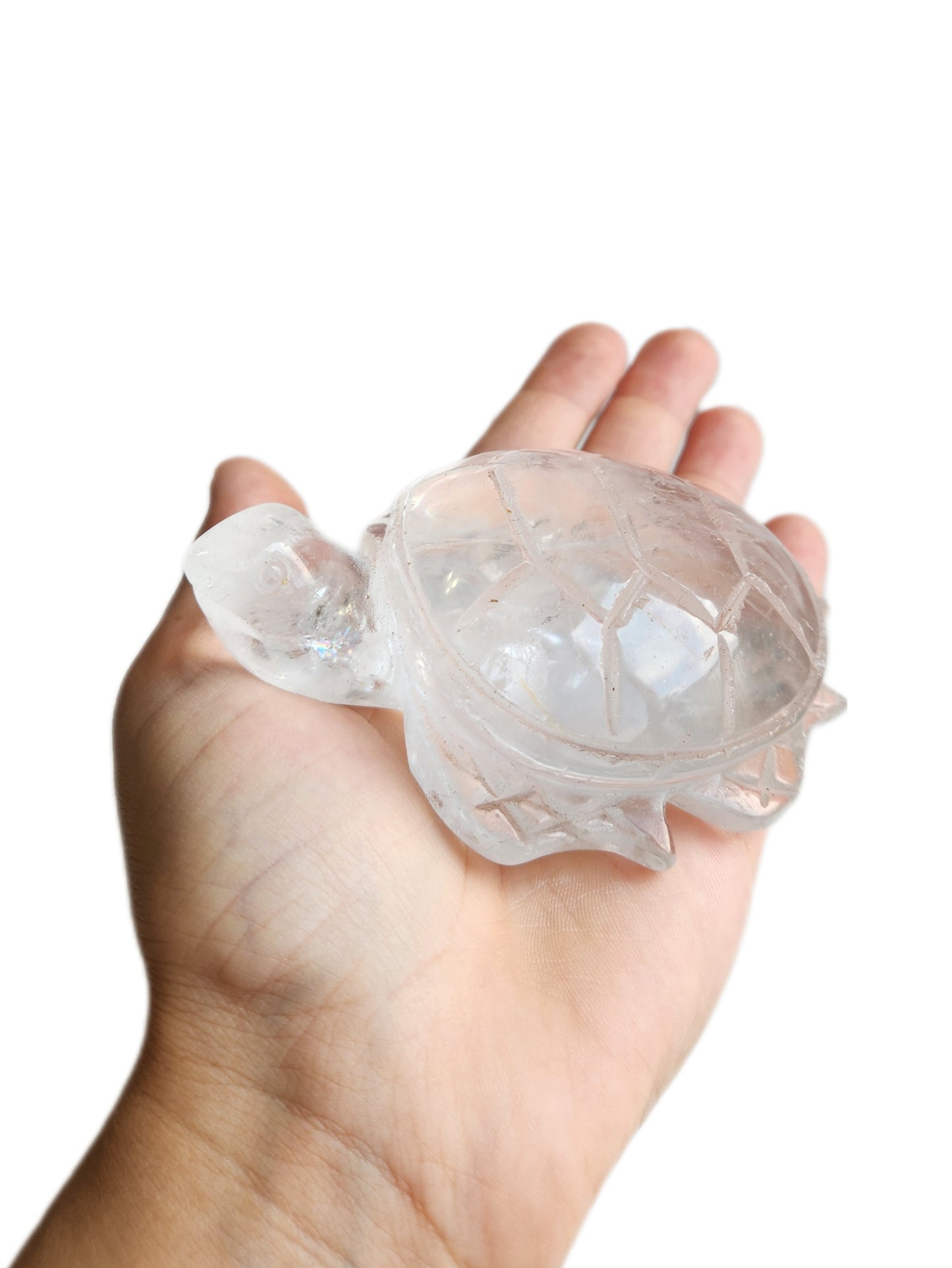 Clear Quartz Turtle