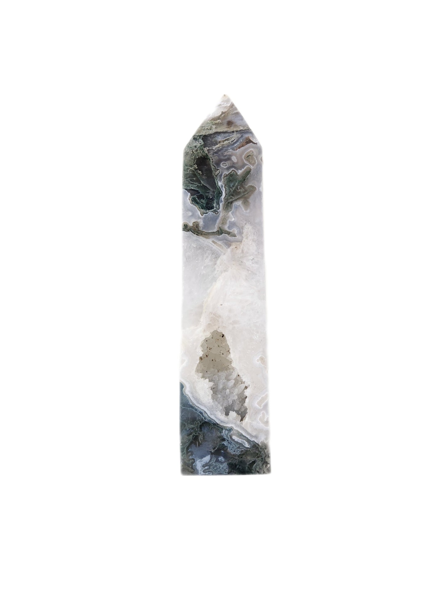 Moss Agate Tower Medium