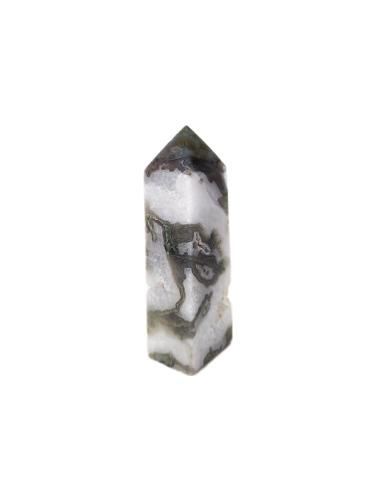 Moss Agate Tower Small
