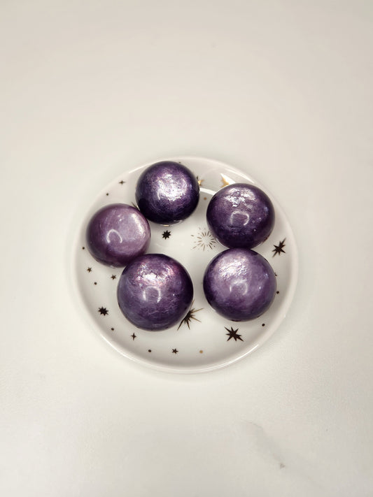Gem Grade Lepidolite Mini Sphere