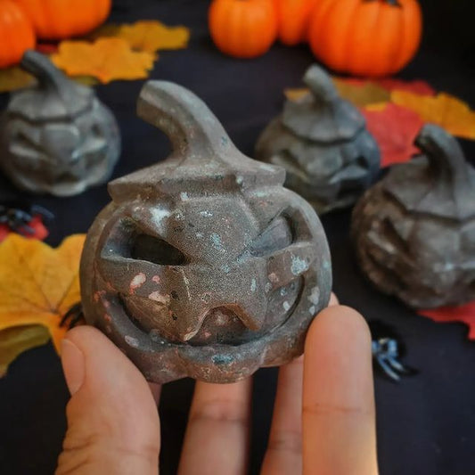 Plum Blossom Jade Pumpkin