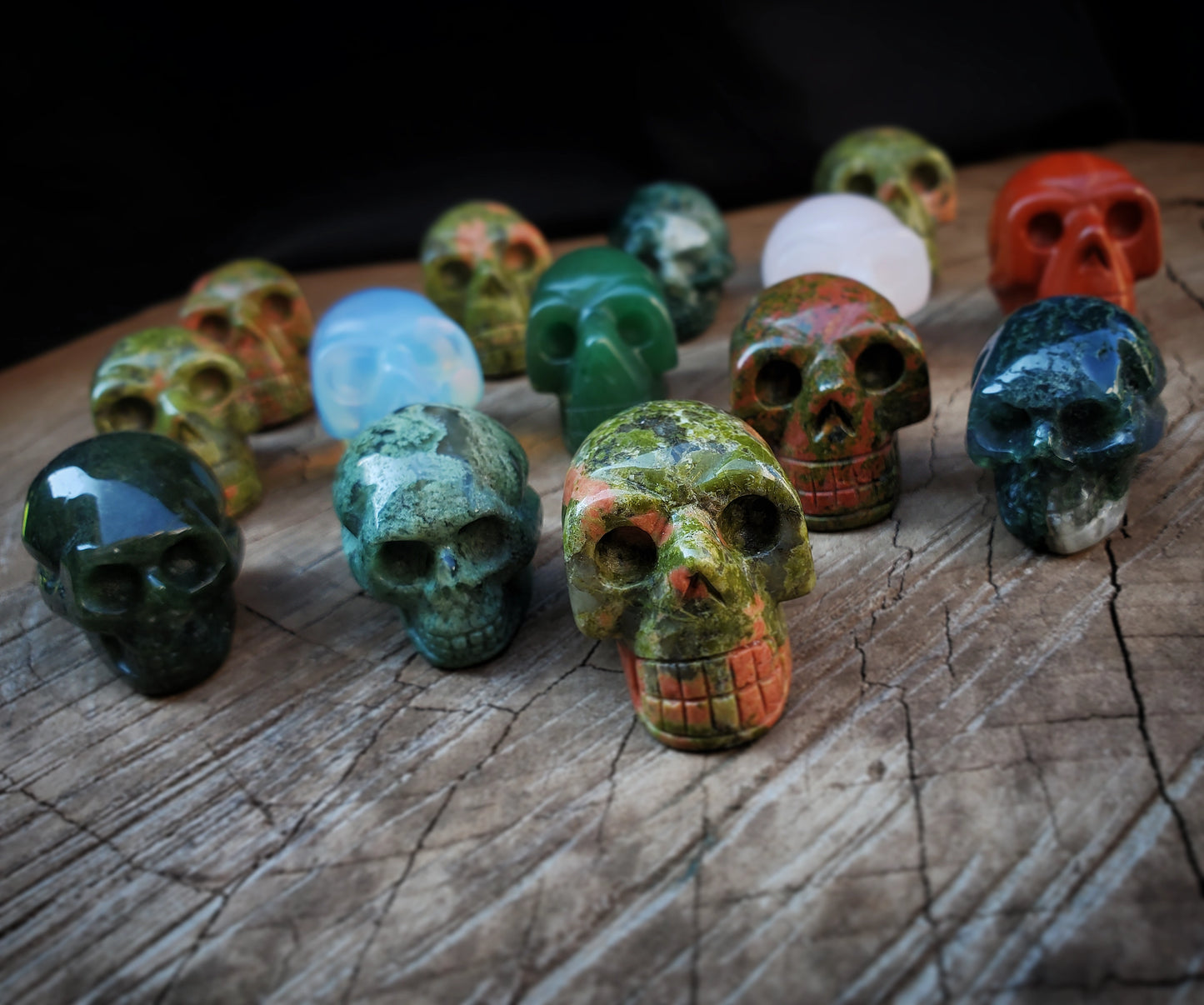 Mini Skull Carving