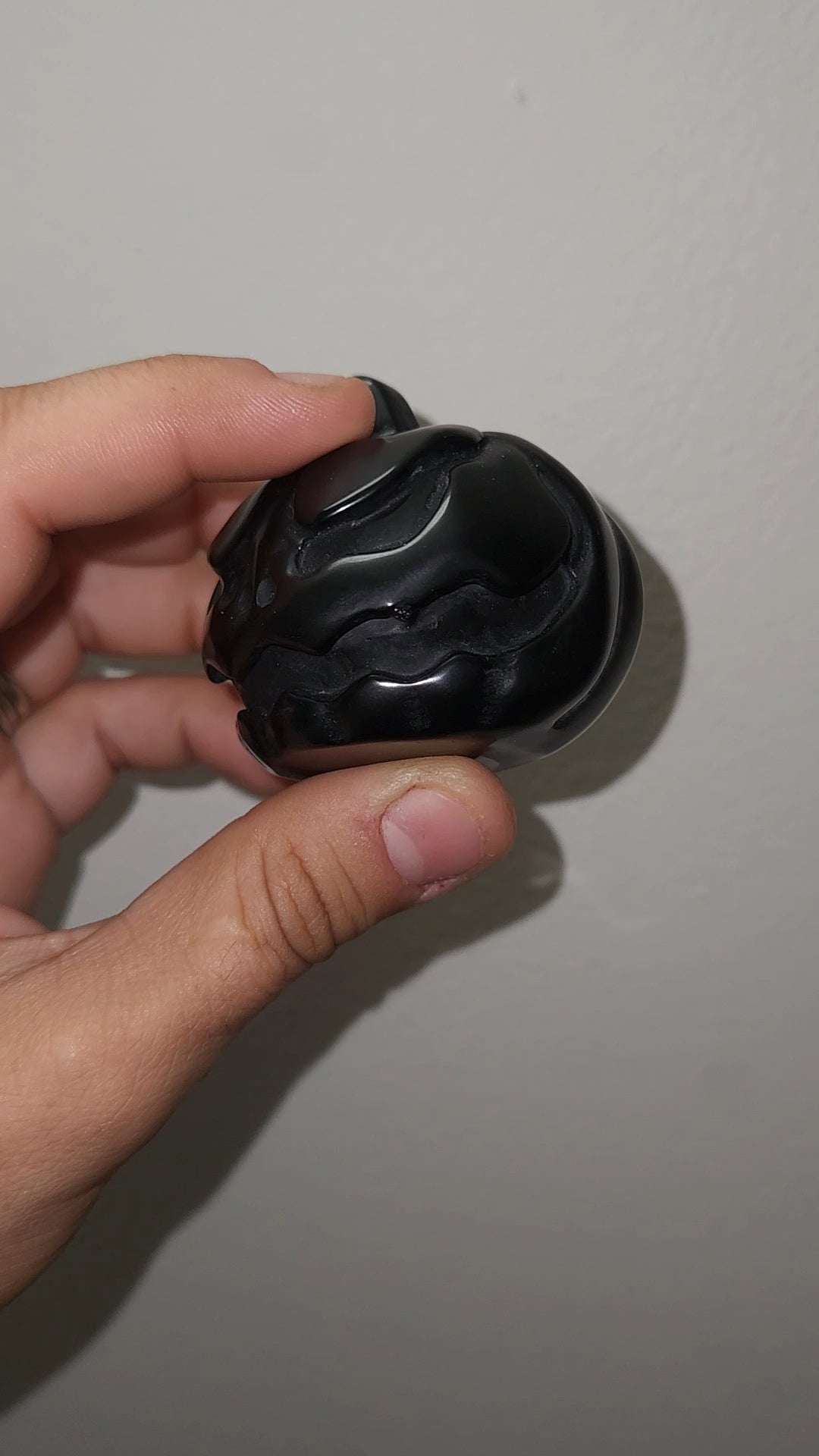 CLEARANCE | Sunstone & Black Obsidian Pumpkins