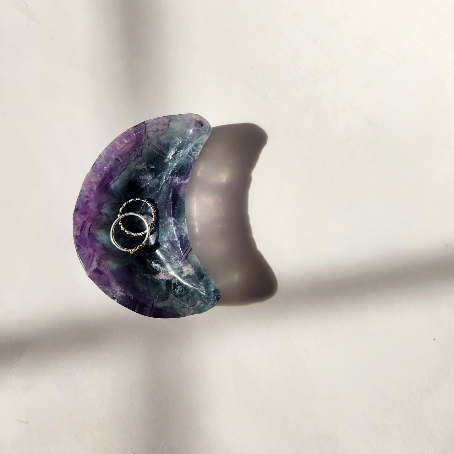 Fluorite Moon Bowl