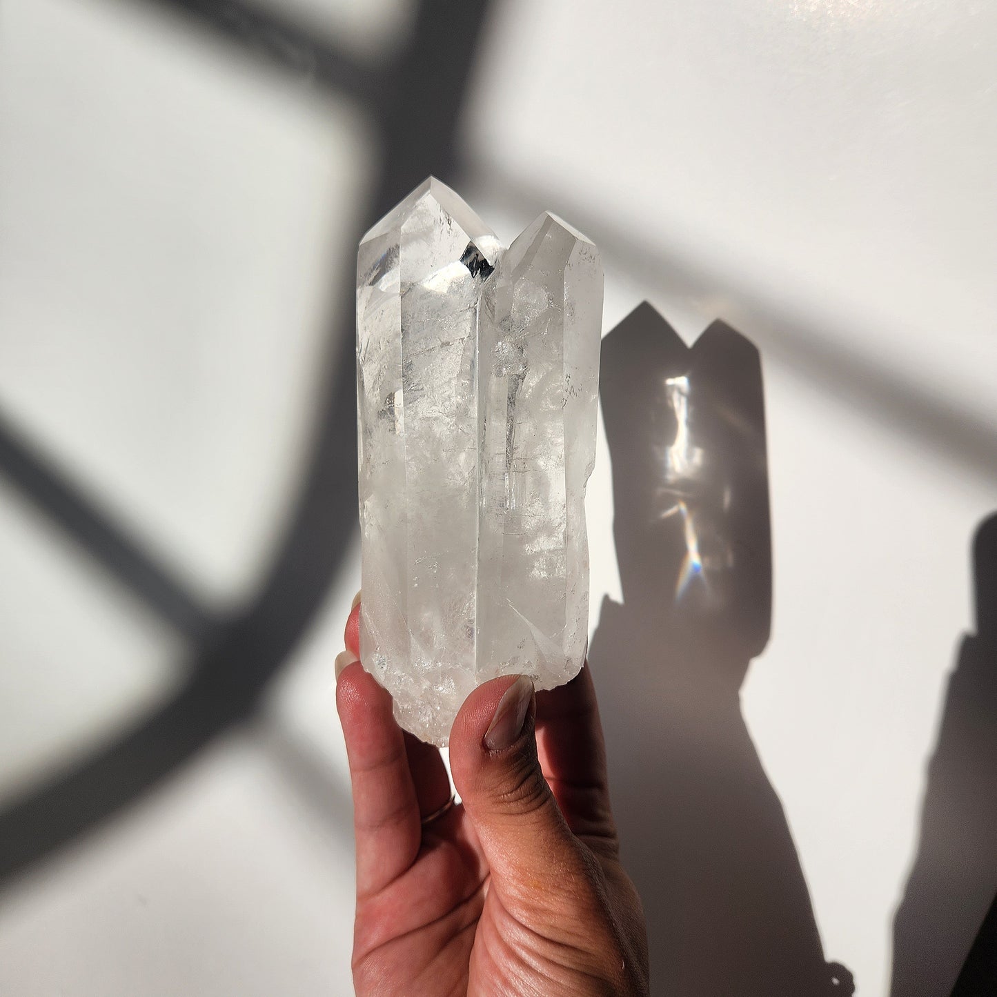Clear Quartz Double Point