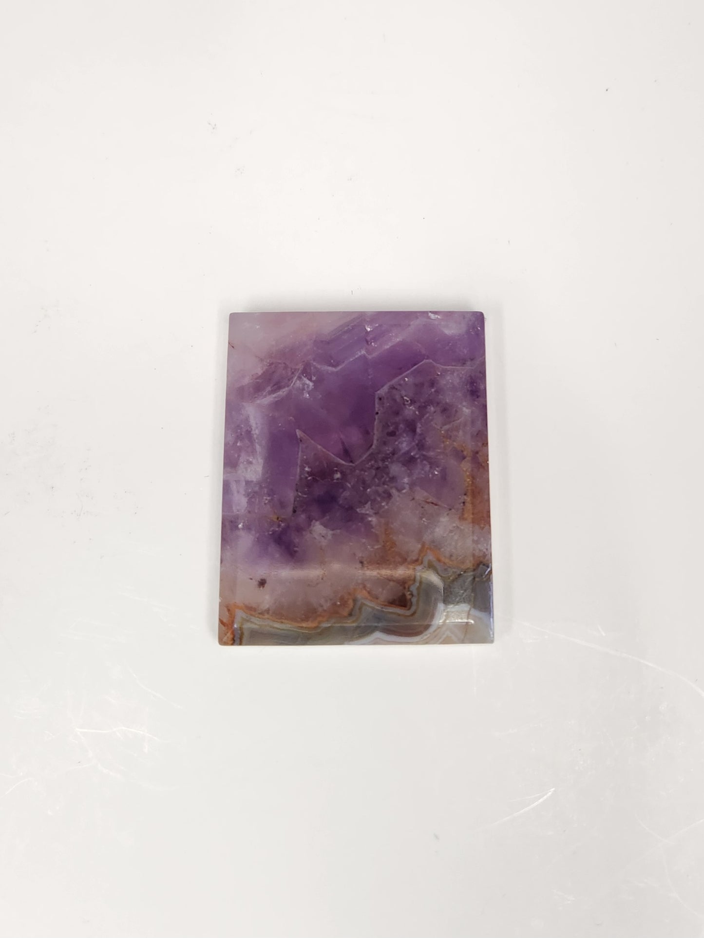 Amethyst Agate Rectangle Slice