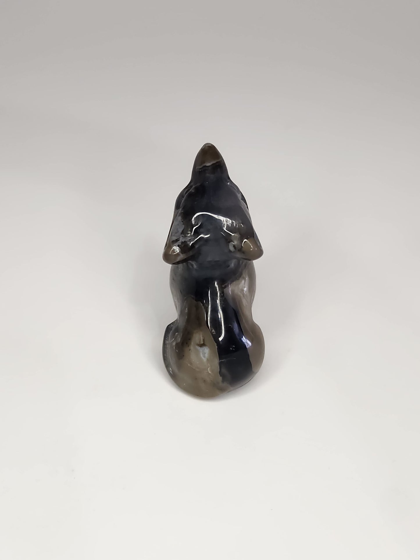 Volcano Agate Wolf