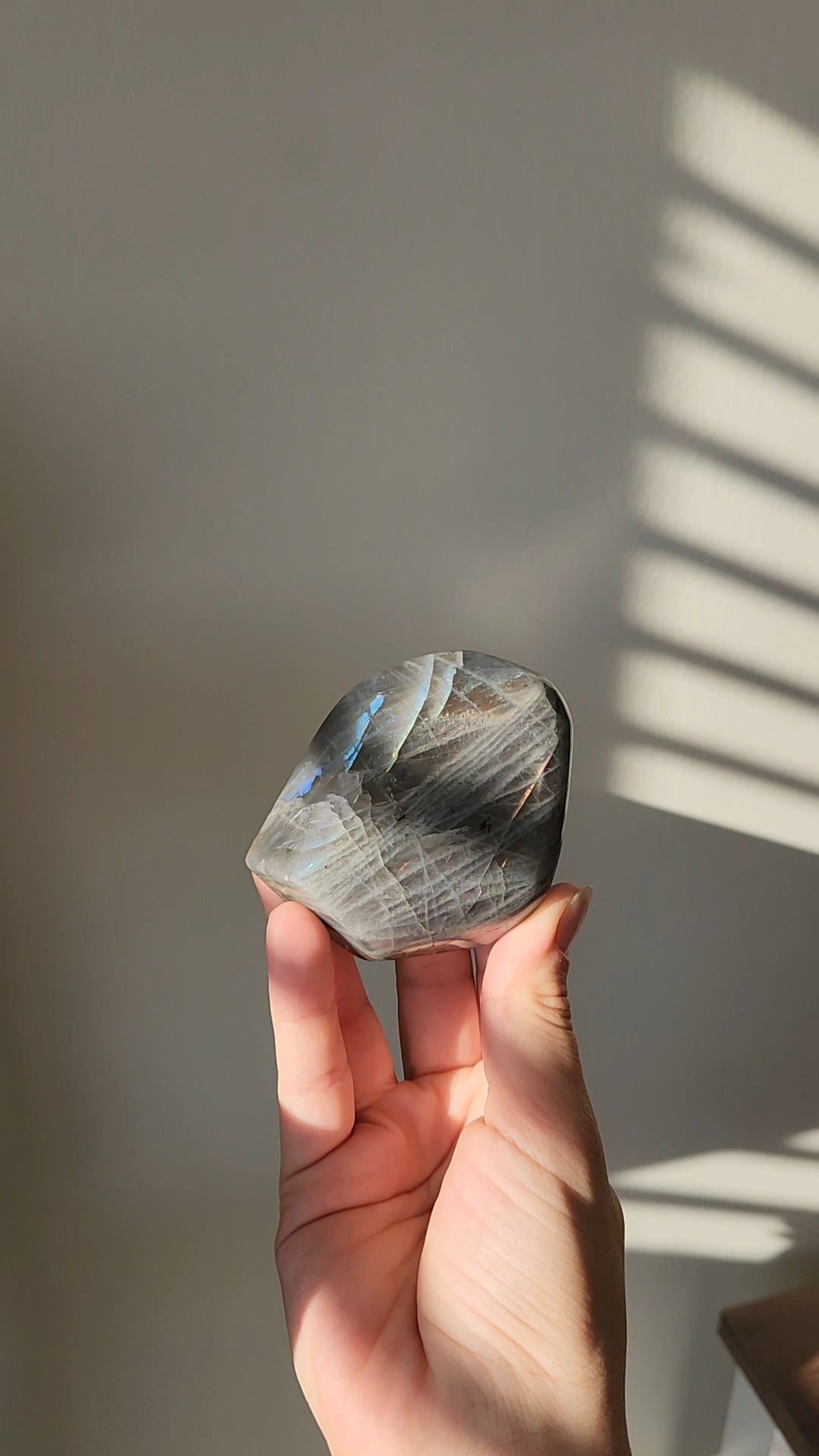 Labradorite Free Form Rainbow Flash
