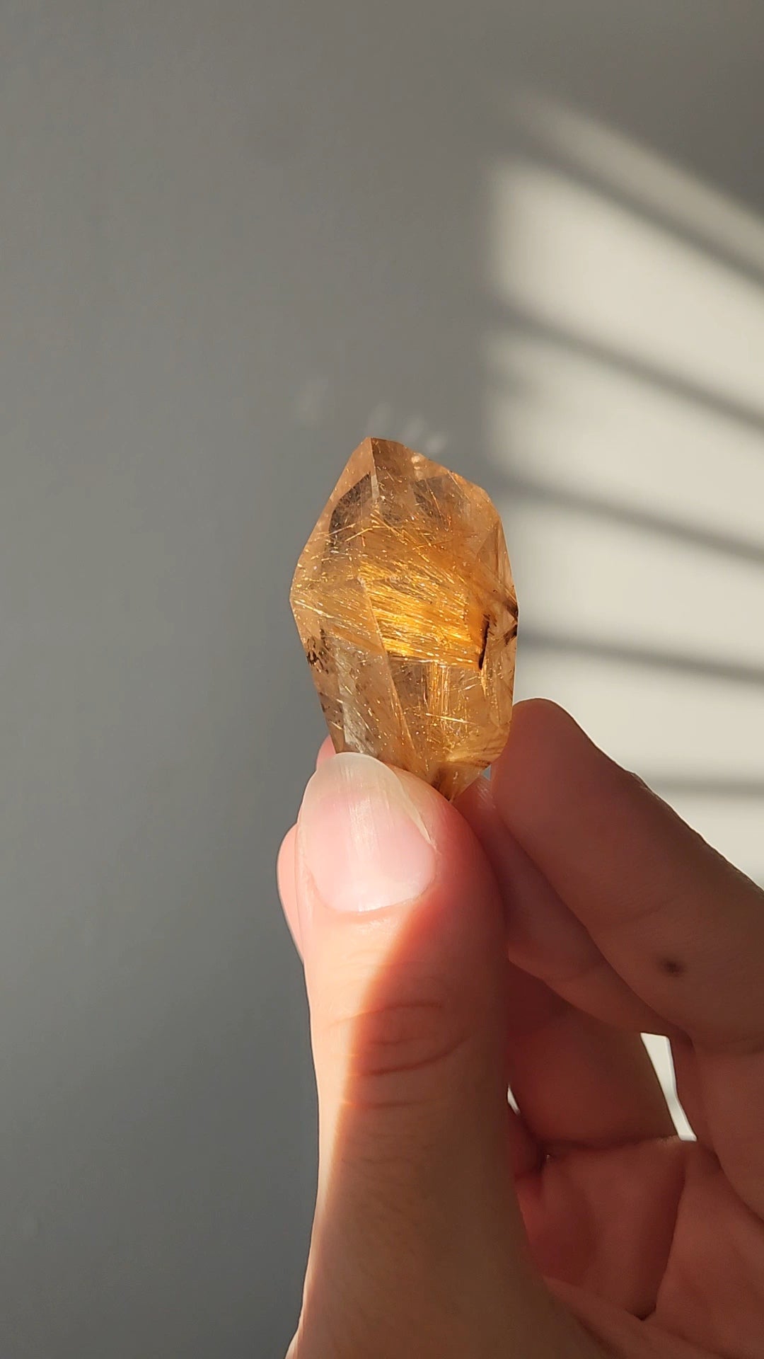 Gold Rutilated Quartz Free Form Small