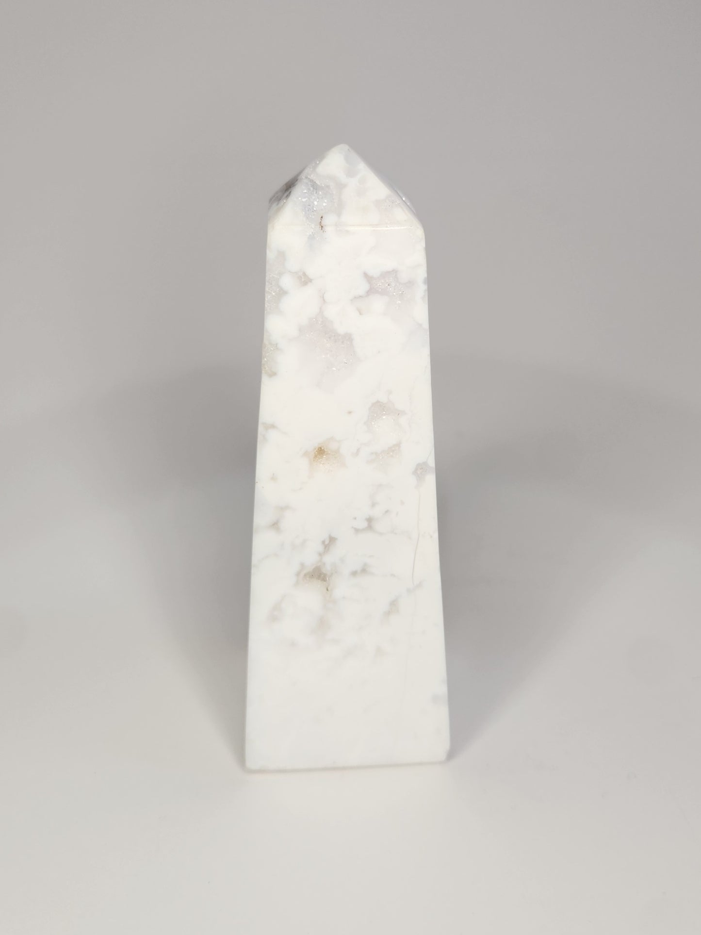 White Plume Agate Tower
