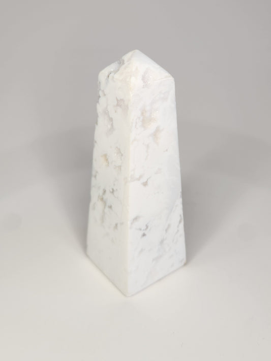 White Plume Agate Tower