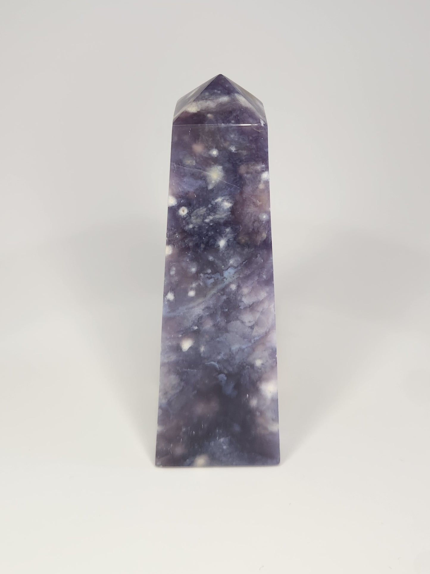 Purple Chalcedony Tower