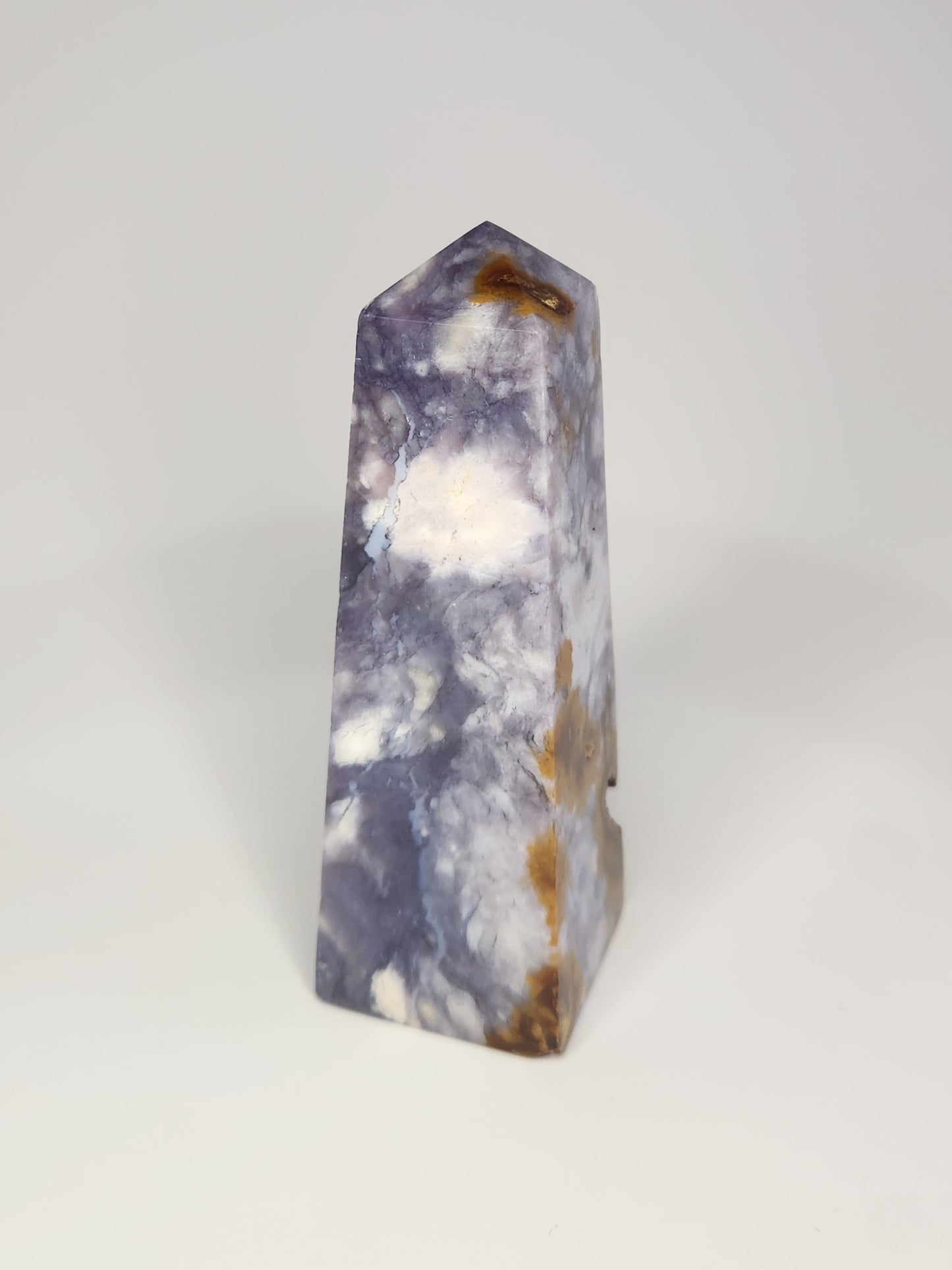 Purple Chalcedony Tower