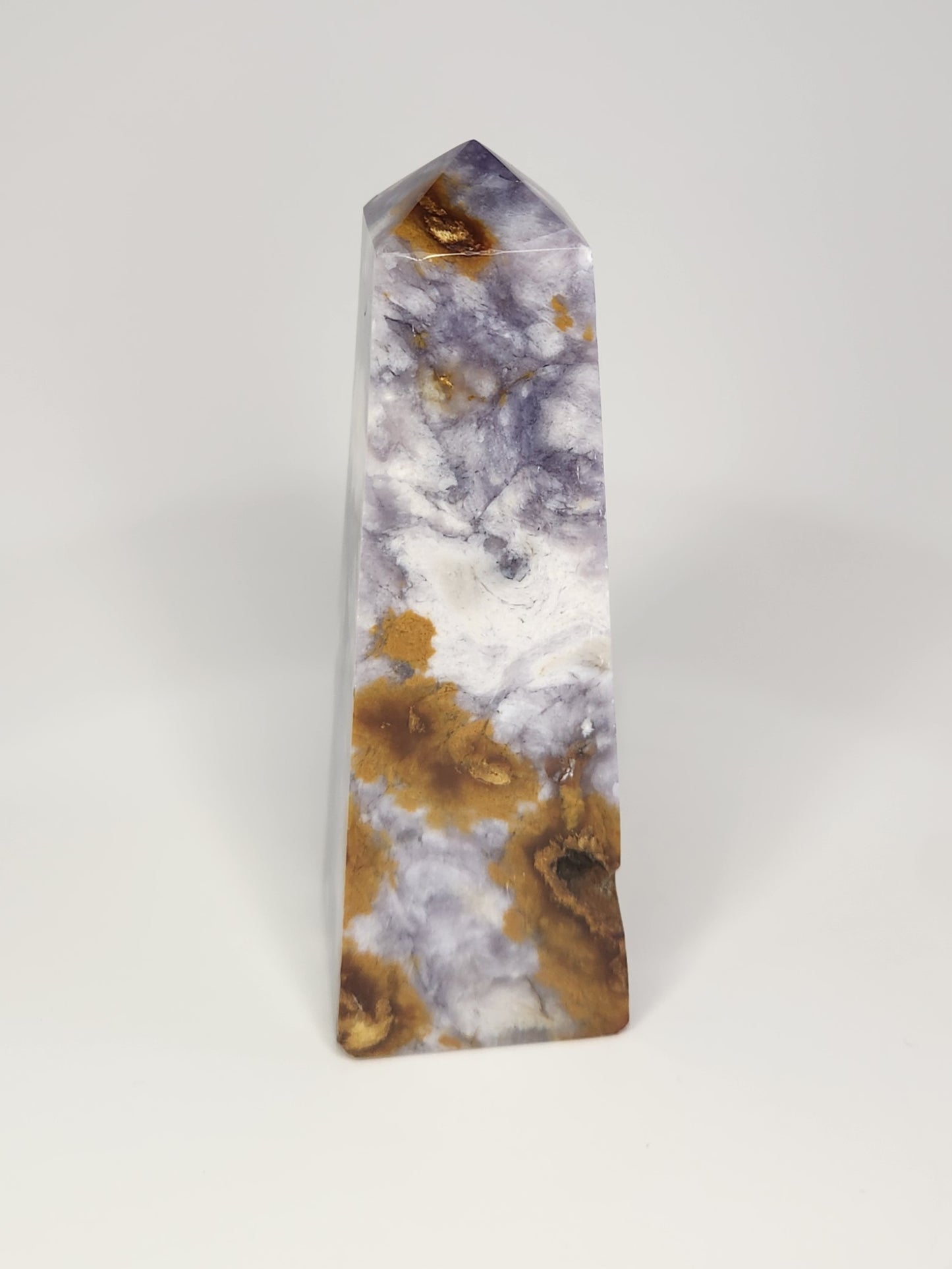 Purple Chalcedony Tower