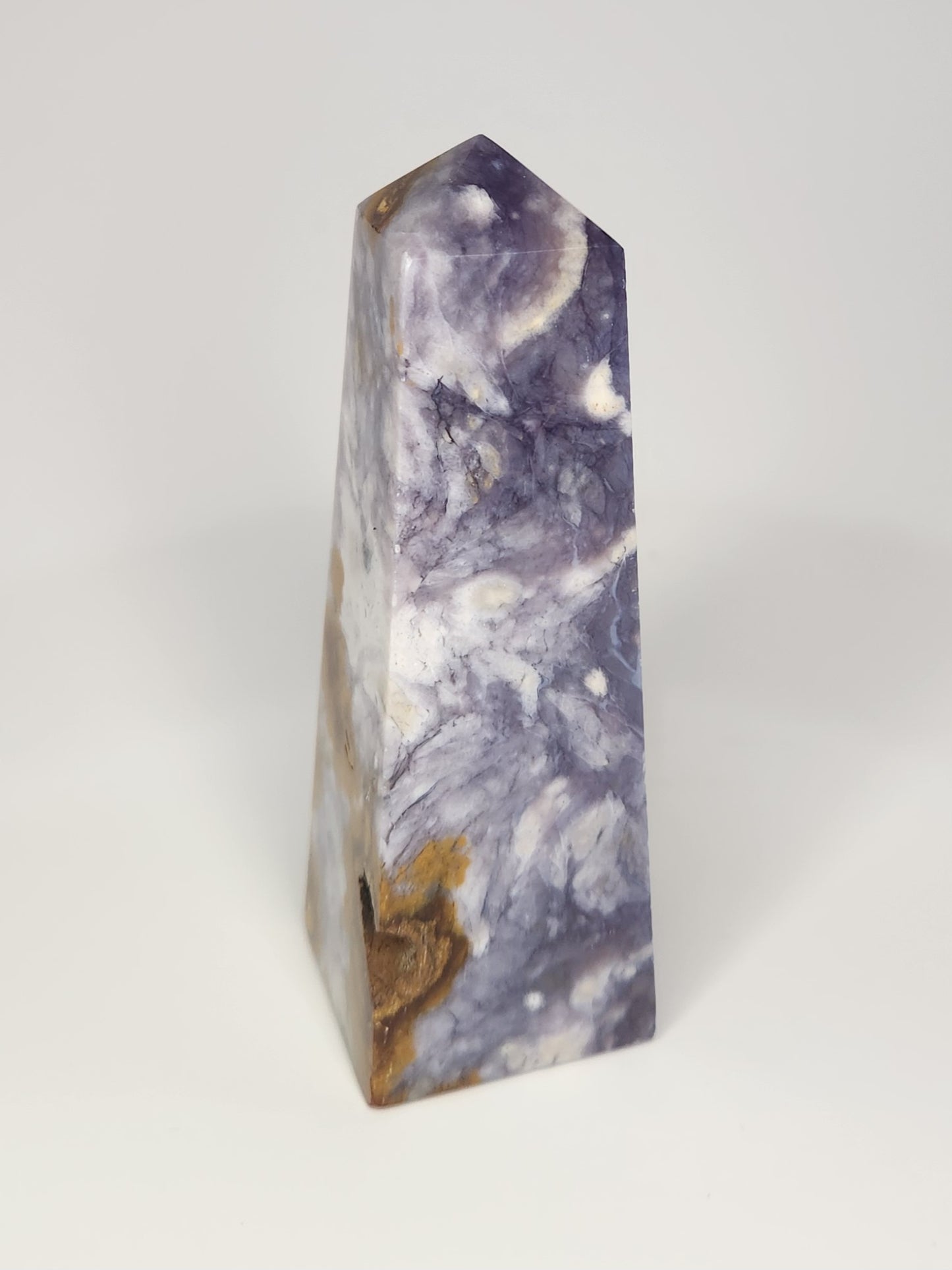 Purple Chalcedony Tower