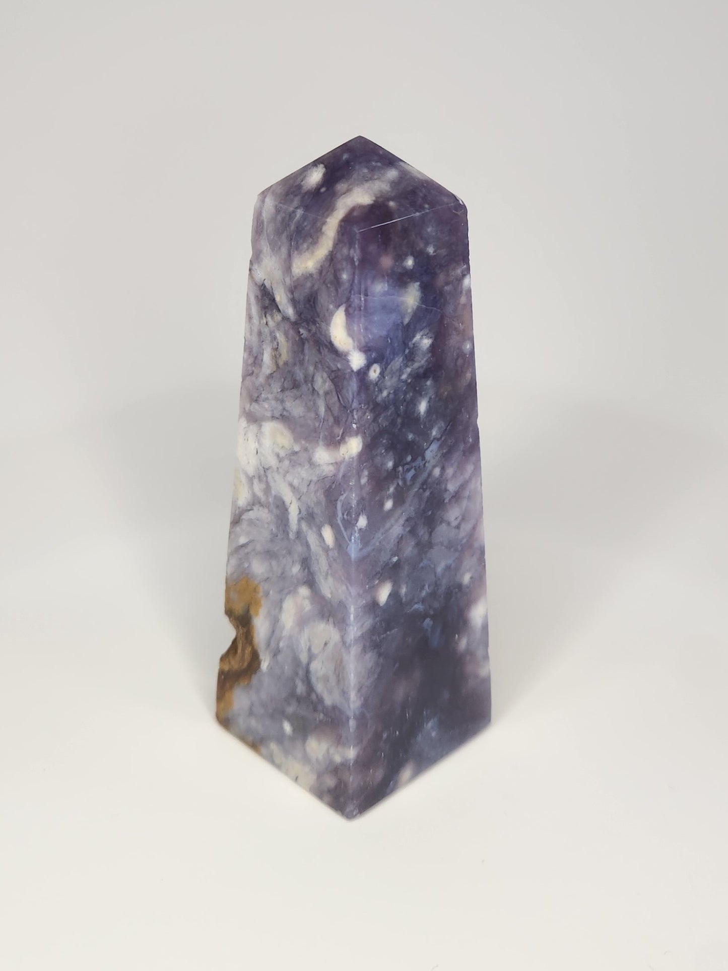 Purple Chalcedony Tower