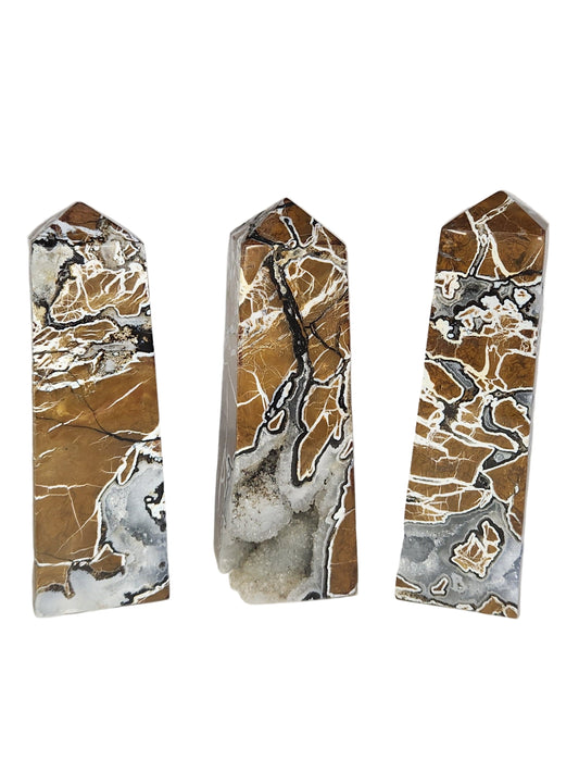 Brecciated Jasper Towers