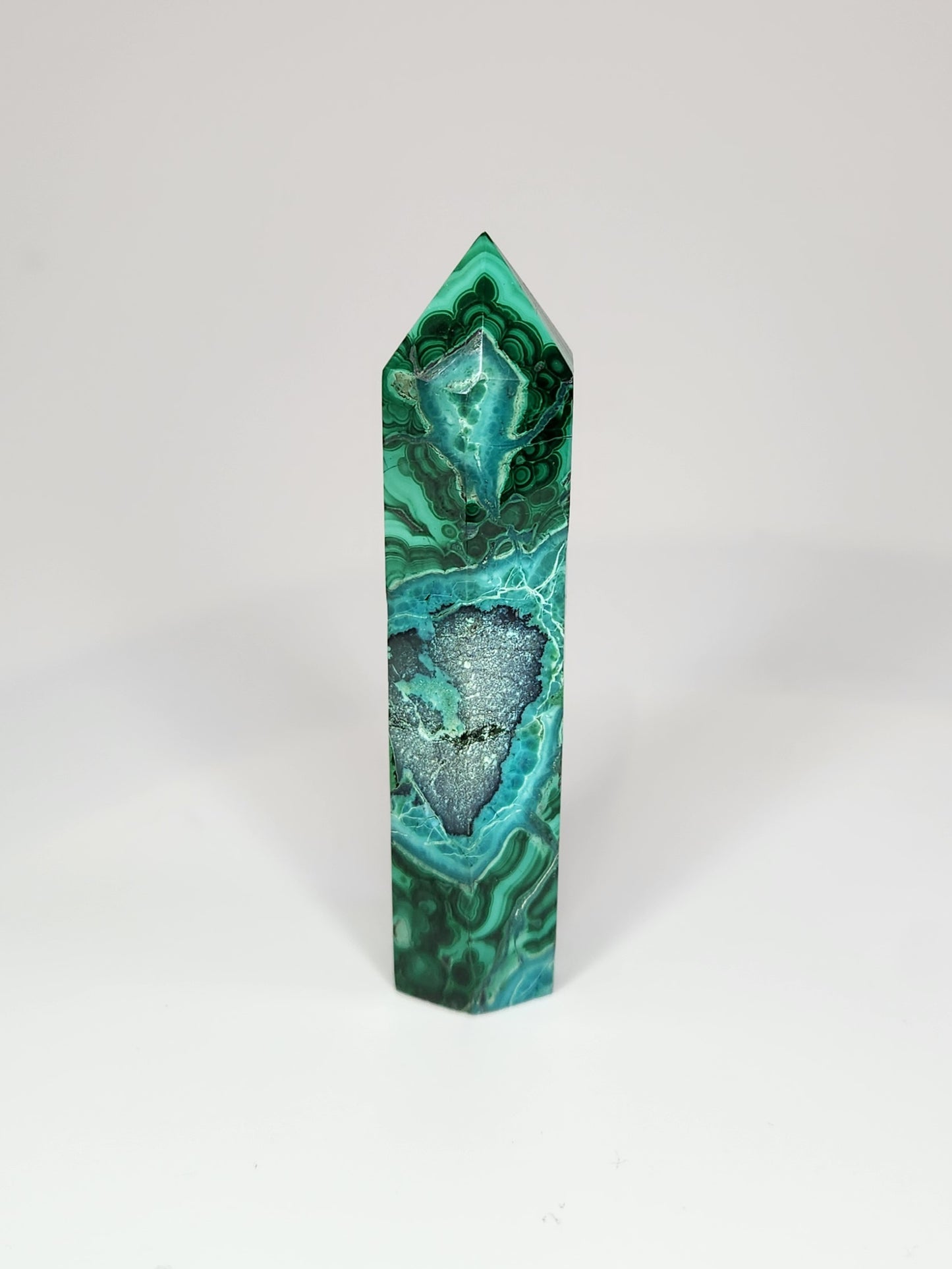 Malachite Chrysocolla Towers